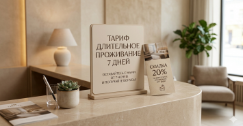 Длительное проживание 7 дней
